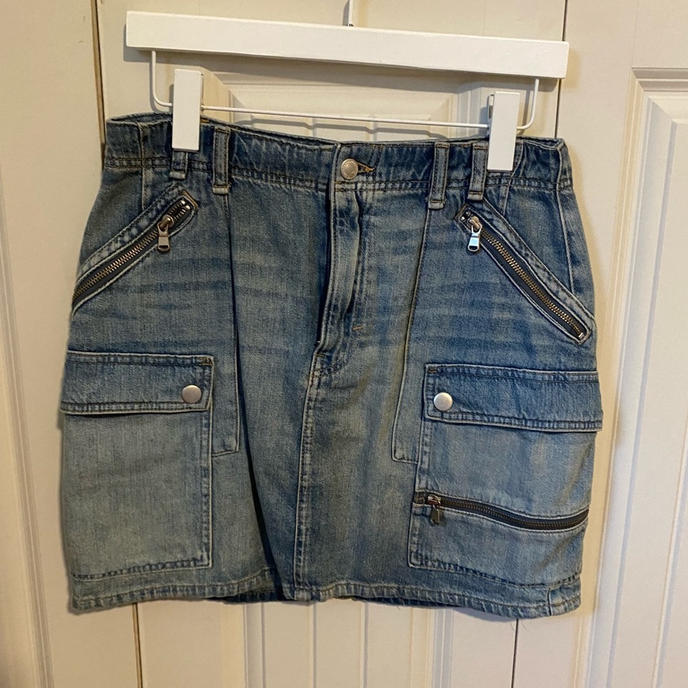 We The Free Denim Skirt